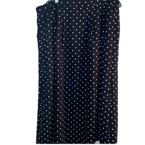 Sag Harbor Woman 1x Polkadot Polyester Maxi Skirt